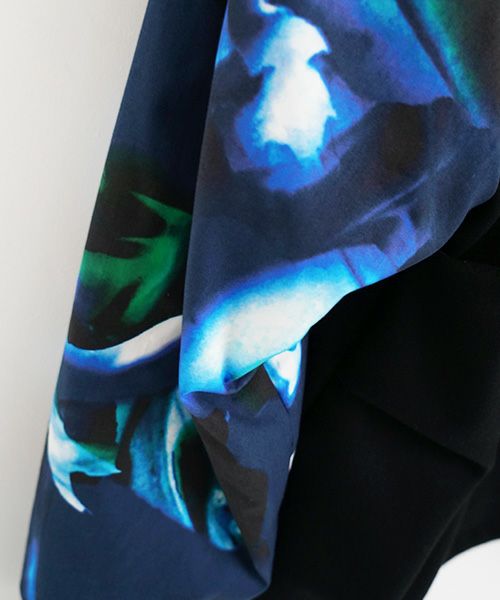 VUy.ヴウワイ.short bluson vuy-a23-b01[BLACK×PAINT]