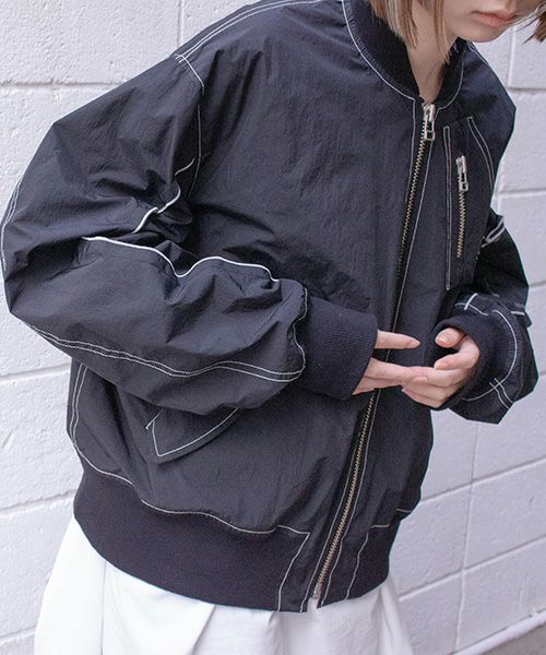 BALMUNG  バルムング.23AW10 MA-1[ブラック]