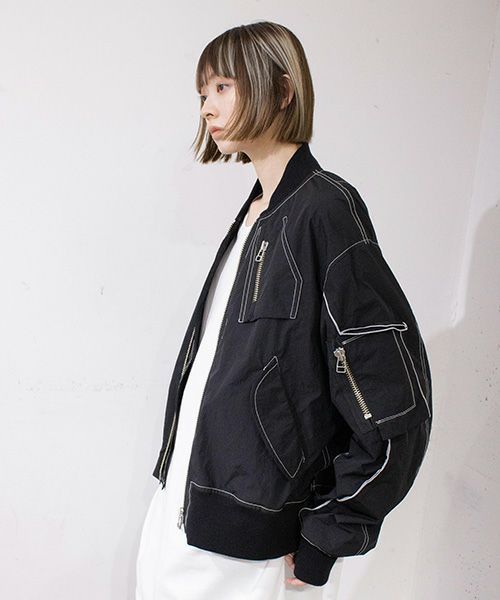 BALMUNG バルムング 23AW10 MA-1[ブラック]