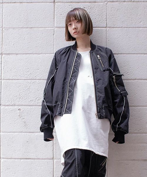 BALMUNG  バルムング.23AW10 MA-1[ブラック]