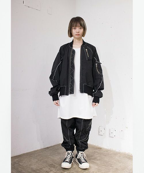 BALMUNG バルムング 23AW10 MA-1[ブラック] 