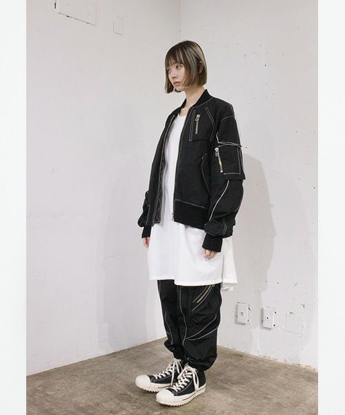 BALMUNG  バルムング.23AW10 MA-1[ブラック]