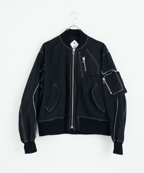 BALMUNG  バルムング.23AW10 MA-1[ブラック]