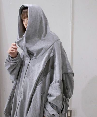 BALMUNG バルムング19AW T-09 マルチカラーハイネックデニムパーカー