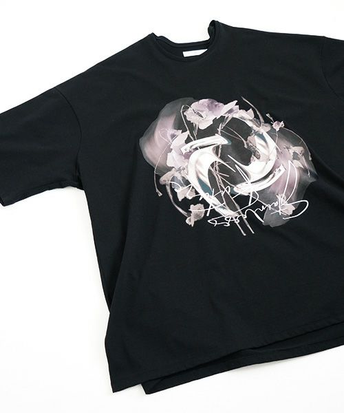 BALMUNG バルムング 23SS04 プリントビッグTシャツ[ブラック]