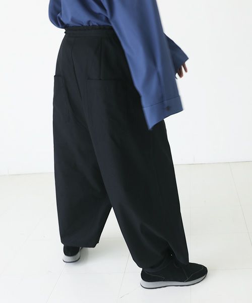 VUy.ヴウワイ.wide silhouette pants vuy-a23-p01[BLACK]