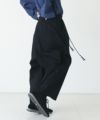 VUy.ヴウワイ.wide silhouette pants vuy-a23-p01[BLACK]