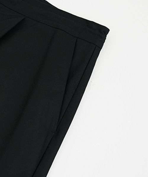 VUy.ヴウワイ.wide silhouette pants vuy-a23-p01[BLACK]