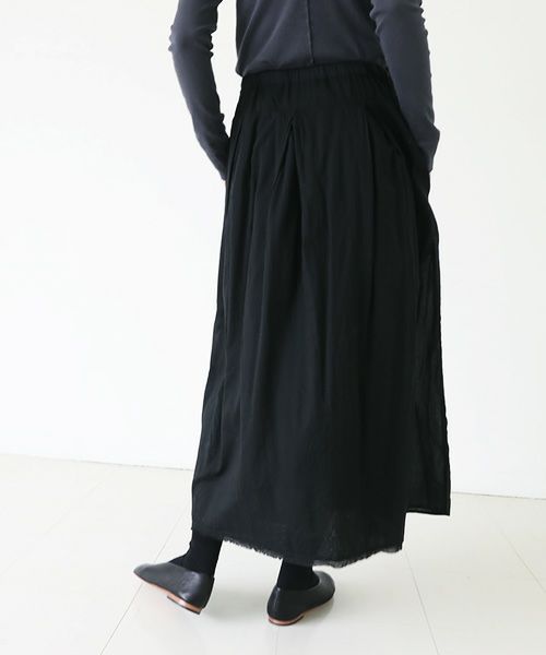 KristenseN DU NORD.クリステンセンドゥノルド.SKIRT [332-12332/E-247/10 Black]