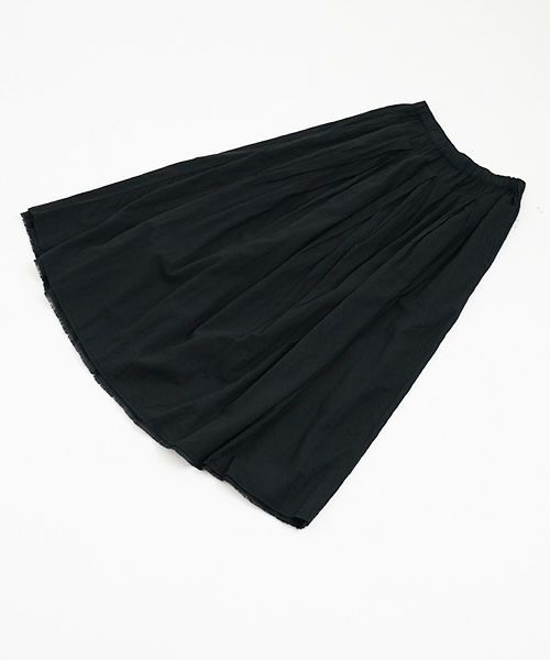 KristenseN DU NORD クリステンセンドゥノルド SKIRT [332-12332/E-247/10 Black]