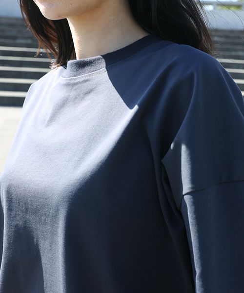Edwina Hoerl.エドウィナホール.T-SHIRT[ALLTAGSHELD] [14B/EH46TS-02/darkgrey]_