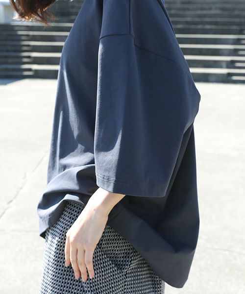 Edwina Hoerl.エドウィナホール.T-SHIRT[ALLTAGSHELD] [14B/EH46TS-02/darkgrey]_