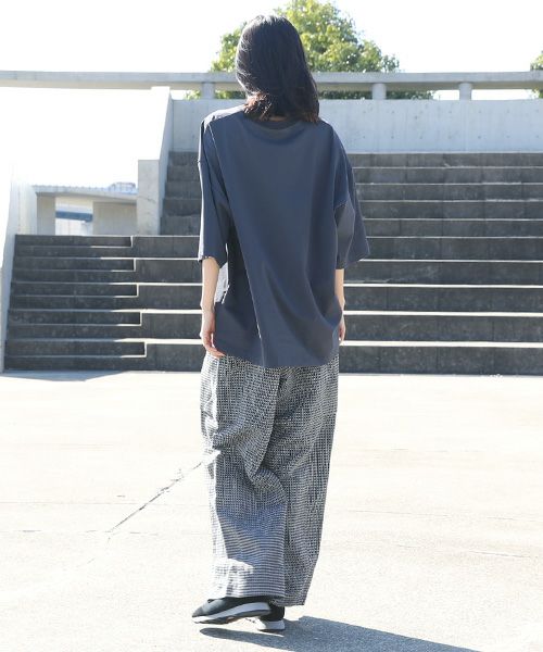 Edwina Hoerl.エドウィナホール.T-SHIRT[ALLTAGSHELD] [14B/EH46TS-02/darkgrey]_
