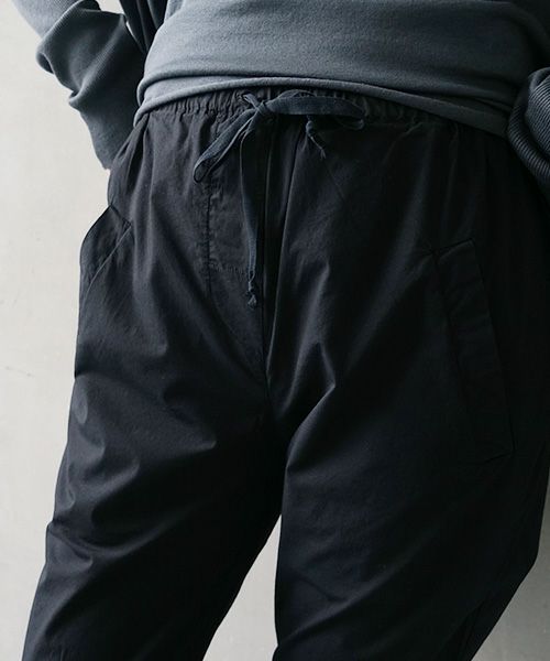 KristenseN DU NORD クリステンセンドゥノルド PANTS [221-11720/950-10 Black]