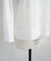 Mochi.モチ.finx cotton shirt [off white]