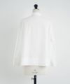 Mochi.モチ.finx cotton shirt [off white]