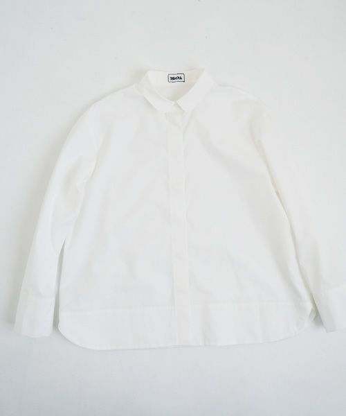 Mochi.モチ.finx cotton shirt [off white]