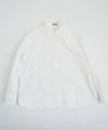 Mochi.モチ.finx cotton shirt [off white]