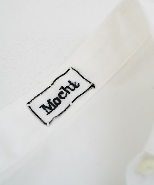 Mochi モチ Mochi公式 Mochi通販 Mochi服 Mochiツイッター Mochiインスタ finx cotton shirt [off white]