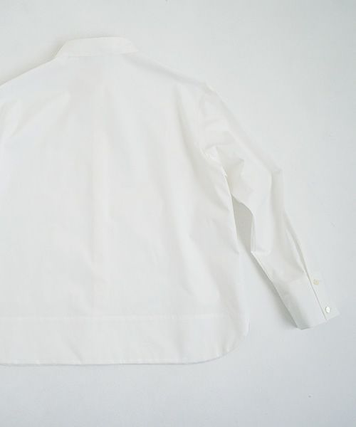 Mochi モチ Mochi公式 Mochi通販 Mochi服 Mochiツイッター Mochiインスタ finx cotton shirt [off white]