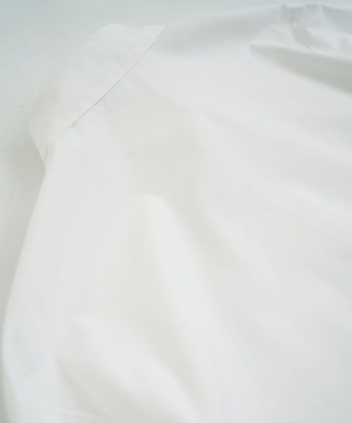 Mochi モチ Mochi公式 Mochi通販 Mochi服 Mochiツイッター Mochiインスタ finx cotton shirt [off white]