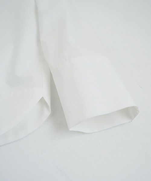 Mochi モチ Mochi公式 Mochi通販 Mochi服 Mochiツイッター Mochiインスタ finx cotton shirt [off white]