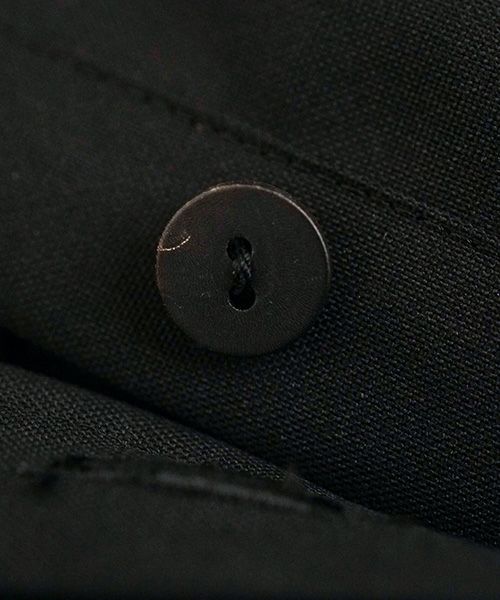 Mochi モチ Mochi公式 Mochi通販 Mochi服 Mochiツイッター Mochiインスタ fly front tuck blouse [black]