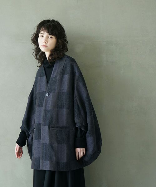 Mochi.モチ.original jacquard blouson [original check]
