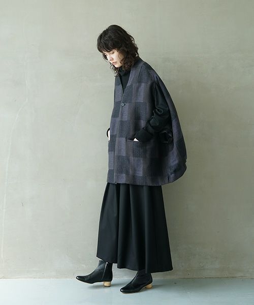 Mochi.モチ.original jacquard blouson [original check]