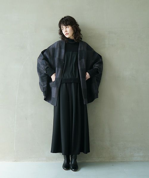 Mochi.モチ.original jacquard blouson [original check]