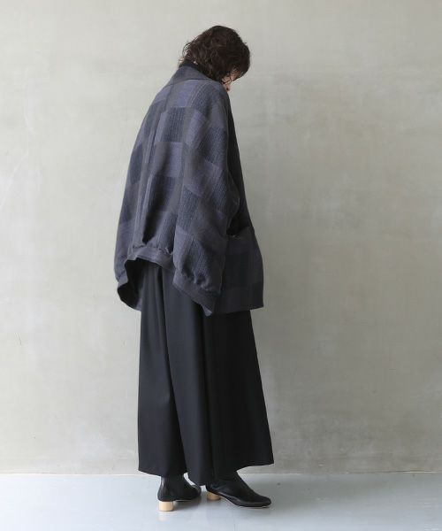 Mochi.モチ.original jacquard blouson [original check]
