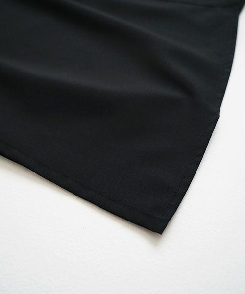 Mochi モチ Mochi公式 Mochi通販 Mochi服 Mochiツイッター Mochiインスタ tuck shirt dress [black]