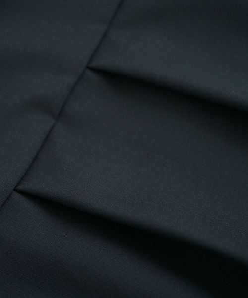 Mochi モチ Mochi公式 Mochi通販 Mochi服 Mochiツイッター Mochiインスタ tuck shirt dress [dark moss grey]