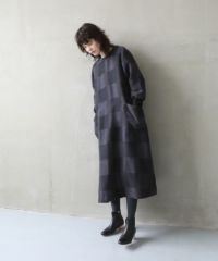 Mochi.モチ.original jacquard dress [original check/・1]