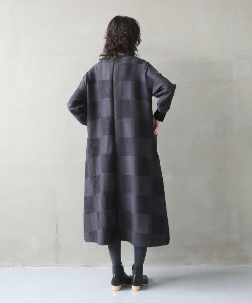 Mochi.モチ.original jacquard dress [original check/・1]