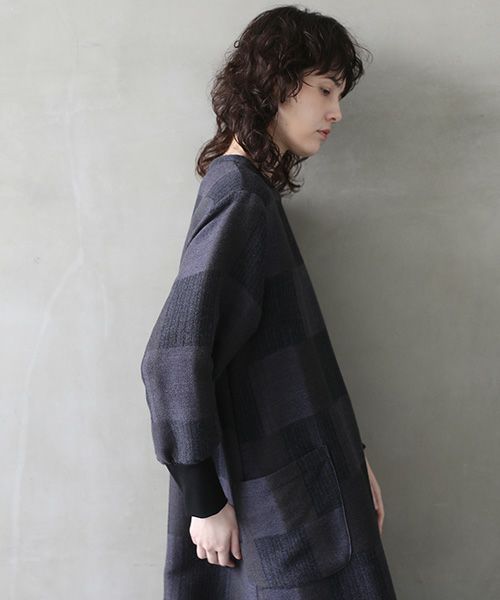 Mochi.モチ.original jacquard dress [original check/・1]