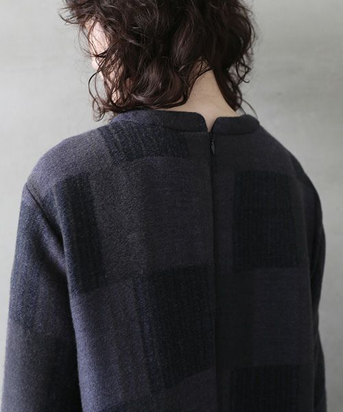 Mochi.モチ.original jacquard dress [original check/・1]