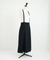 Mochi.モチ.harf tucked skirt [black]