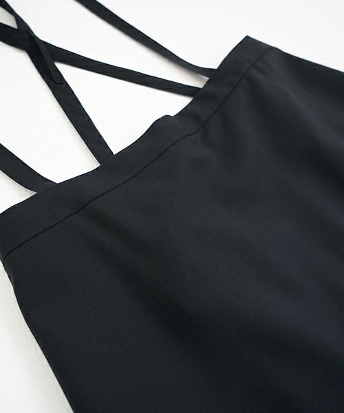 Mochi.モチ.harf tucked skirt [black]