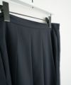 Mochi.モチ.harf tucked skirt [dark moss grey]