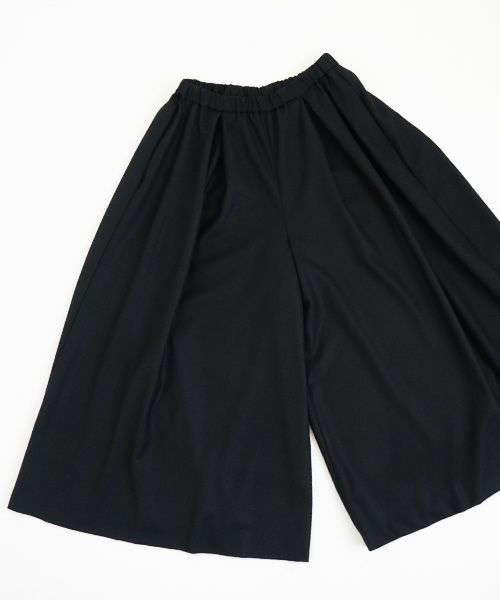 Mochi.モチ.flare wide pants [black]