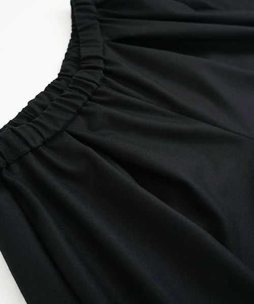 Mochi.モチ.flare wide pants [black]