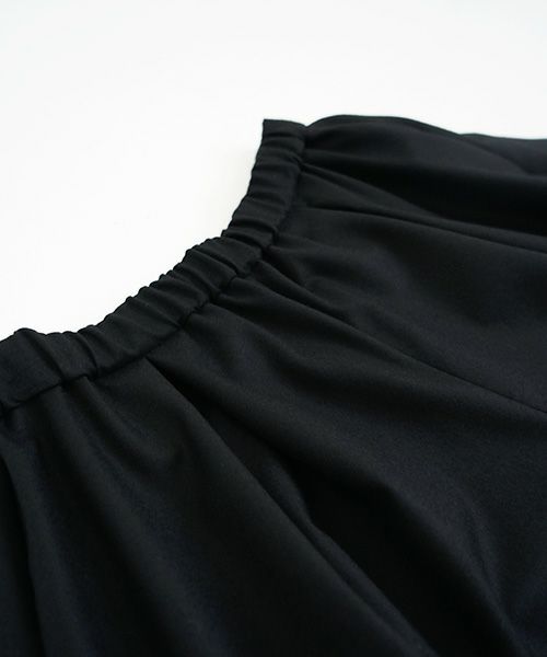 Mochi.モチ.flare wide pants [black]