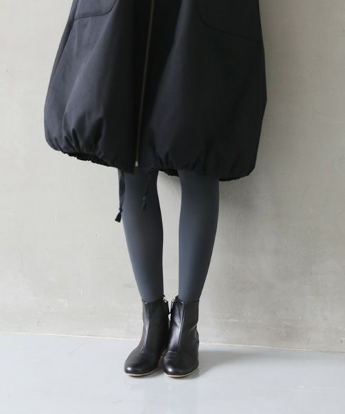 Mochi.モチ.finx gabardine coat [black/・2]