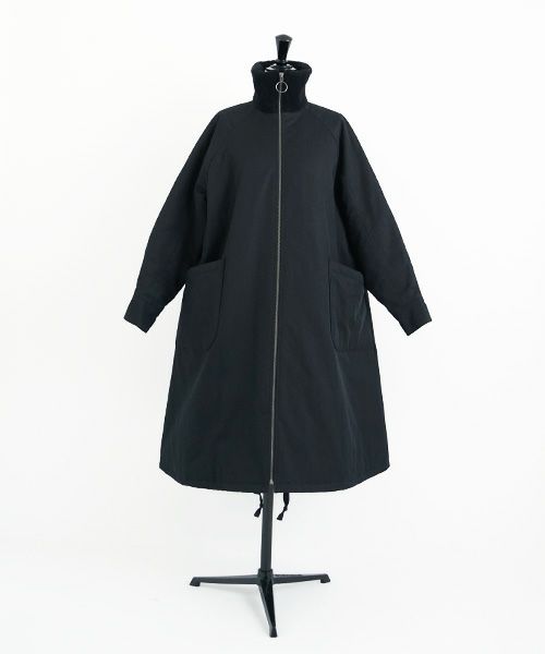 Mochi モチ Mochi公式 Mochi通販 Mochi服 Mochiツイッター Mochiインスタ finx gabardine coat [black]