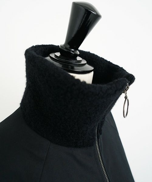 Mochi モチ Mochi公式 Mochi通販 Mochi服 Mochiツイッター Mochiインスタ finx gabardine coat [black]