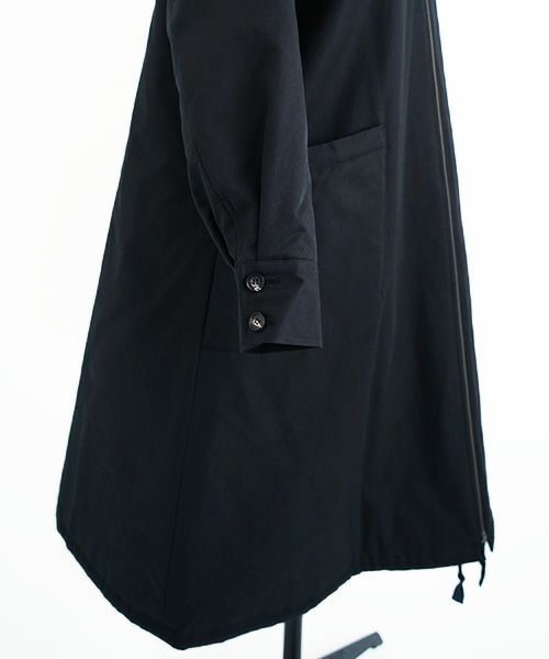 Mochi モチ Mochi公式 Mochi通販 Mochi服 Mochiツイッター Mochiインスタ finx gabardine coat [black]
