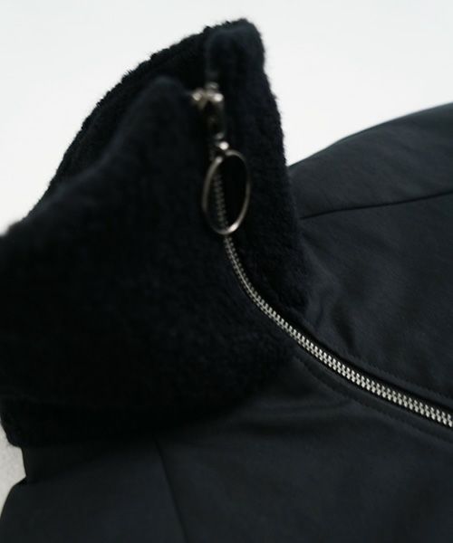 Mochi モチ Mochi公式 Mochi通販 Mochi服 Mochiツイッター Mochiインスタ finx gabardine coat [black]