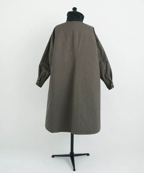 Mochi モチ Mochi公式 Mochi通販 Mochi服 Mochiツイッター Mochiインスタ finx gabardine coat [dark moss green]