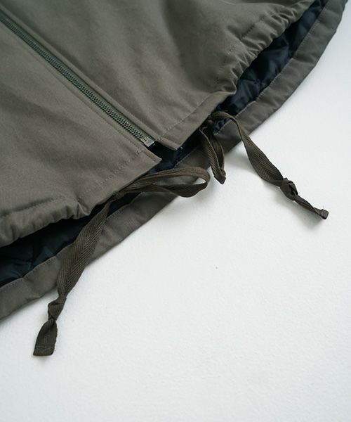 Mochi モチ Mochi公式 Mochi通販 Mochi服 Mochiツイッター Mochiインスタ finx gabardine coat [dark moss green]